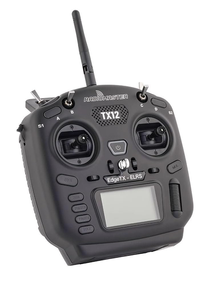 プロポ ラジオマスター Radiomaster TX12 レシーバー RadioMaster TX12 MKII 16CH ELRS EdgeTX Hall Gimbals Radio